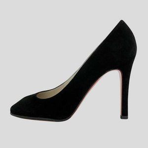 Christian Louboutin Black Suede Pumps - 9US